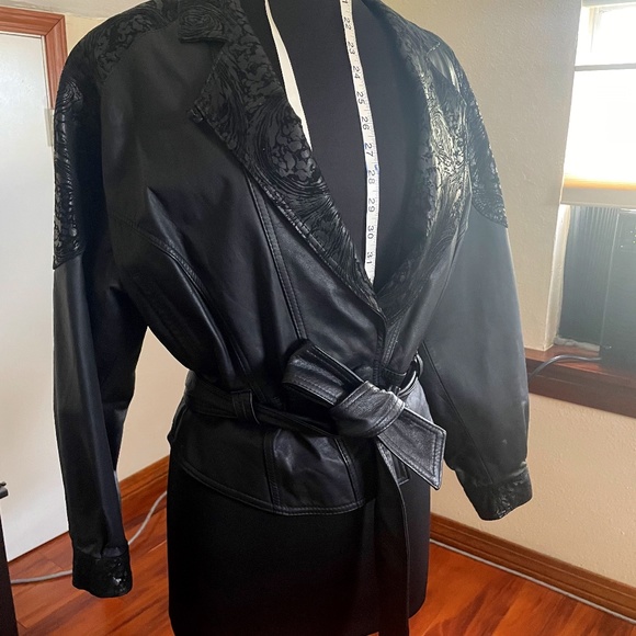 Vintage Late 80’s Early 90’s Leather Jacket - Picture 1 of 16